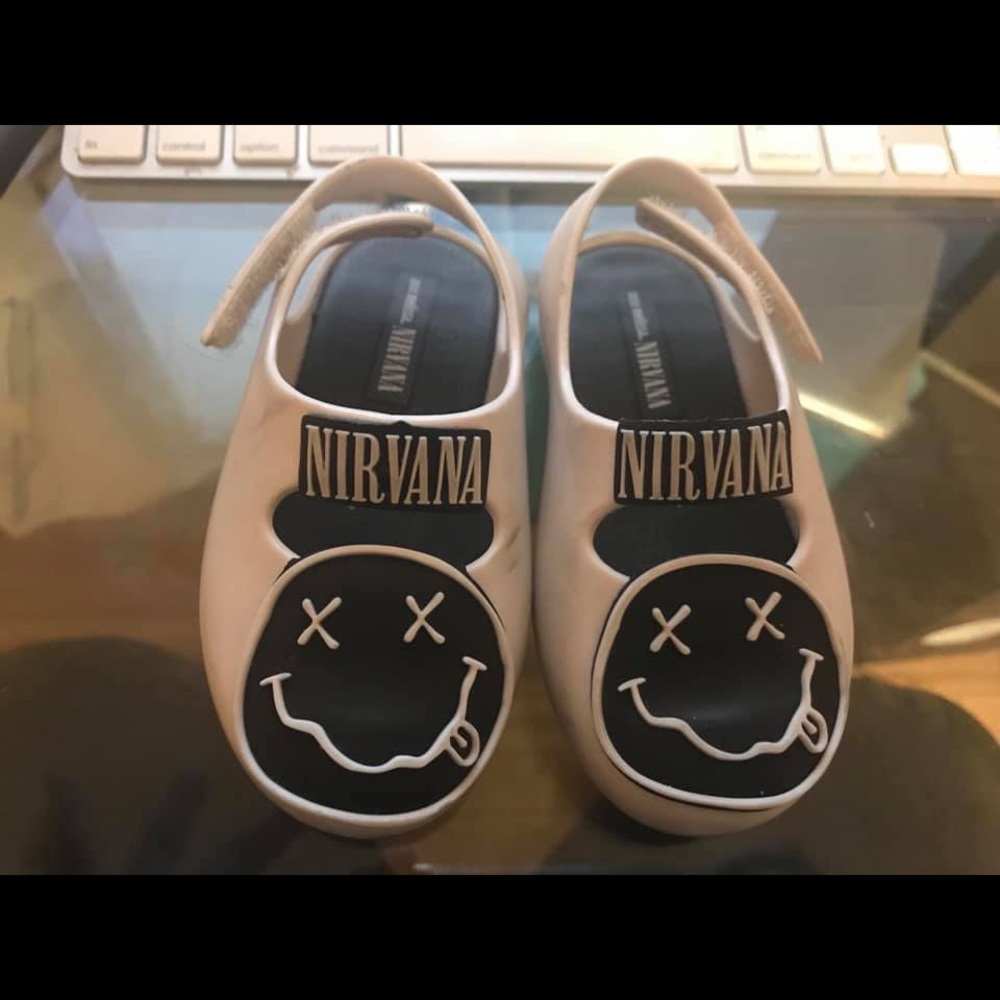 Mini Melissa nirvana shoes size 6